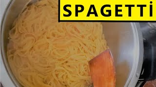 SPAGETTİ MAKARNA NASIL YAPILIR SADE MAKARNA  ÇUBUK MAKARNA  SPAGETTİ TARİFLERİ shorts [upl. by Namien]