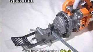 Hydraulic Electric Rebar Cutter [upl. by Grishilde153]