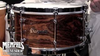 Dunnett Classic 14 x 7 MonoPly X Class Cocobolo Snare Drum [upl. by Neerhtak172]