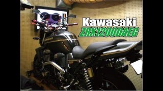 ZRX1200ダエグ シャーシダイナモ ６速全開パワーチェック OVERマフラー×マーベリックサイレンサー [upl. by Haneeja668]