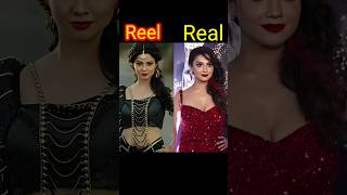 Reel vs real🐍🐍Naagin serial actress play naagin cast💯 mouniroy surbhichandna viral shorts [upl. by Ehrenberg758]