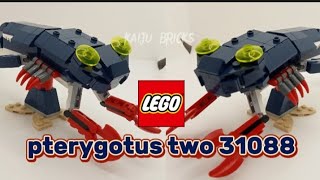 Lego alternative build pterygotus with two 31088 kaiju lego battle legodinosaurs [upl. by Elleon199]