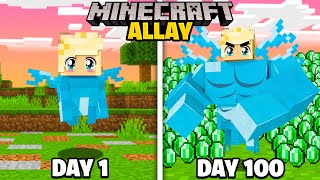 I Became the HERO ALLAY in Minecraft [upl. by Batruk]