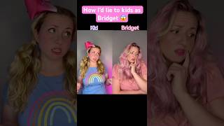 How I’d Lie to Kids as Bridget from Rise of Red riseofred descendants shorts [upl. by Chloette]