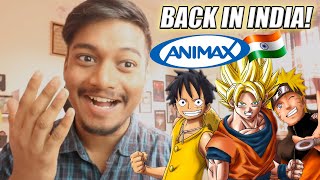 Animax is Back in INDIA Anime is India BBFisLive [upl. by Natascha]