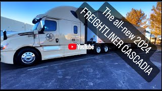 2024 Freightliner Cascadia ReviewTourWalkaround [upl. by Annaitat]