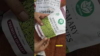 Amazon Product Unboxing Rosemary leavesHair Growth Productamazonfindshorts hairgrowth trending [upl. by Nader624]