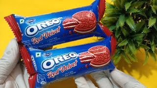 Cadbury Oreo Red Velvet Biscuit  New Cadbury Oreo Red Velvet [upl. by Asinet]