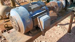 Used Centrifugal Pump 25 hp [upl. by Ecnahc506]