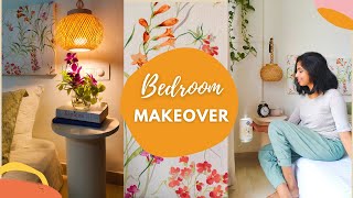 Small Bedroom Makeover With No Furniture Bedroom Wall Decoration Ideas  BudgetFriendly DIYs [upl. by Dee]