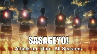 Sasageyo 「ＡＭＶ」 Attack on Titan  All Seasons [upl. by Joan182]