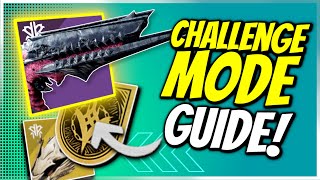 Fast amp Easy Harrowed Weapons  Master Kings Fall Raid Challenge Mode Guide  Destiny 2 [upl. by Gnanmos]