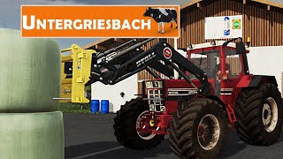 LS19 Untergriesbach 18 Kühe Füttern und Fruchtfolge einstellen  LANDWIRTSCHAFTS SIMULATOR 19 [upl. by Atiuqes]