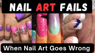 Nail Art DISASTERS 💅 When Nail Designs Go HORRIBLY Wrong STORYTIME Show amp Tell [upl. by Bergerac552]