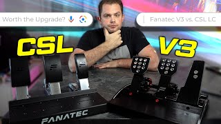 Fanatec Clubsport V3 vs CSL Loadcell Worth the Extra Cost [upl. by Airamalegna]