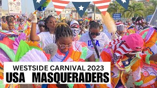 USA 🇺🇸 MASQUERADERS WESTSIDE CARNIVAL 2023 AWESOME PERFORMANCE IN TAKORADIGHANA 🇬🇭 [upl. by Francois]