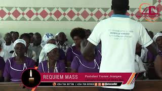 Requiem Mass  Postulant Yvonne Jirangwa  1st Reading  01112024 [upl. by Ranjiv635]