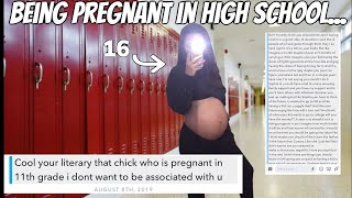 What Its REALLY Like Going To High School Pregnant At 16 [upl. by Feinleib]