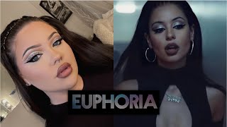 recreating maddys makeup from euphoria [upl. by Rourke]