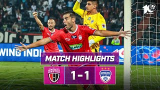 Match Highlights  NorthEast United FC 11 Bengaluru FC  MW 7  ISL 202324 [upl. by Nageet485]