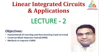 Lecture2 CMRR and Methods to Improve CMRR [upl. by Yebot]