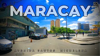 🇻🇪 MARACAY DRIVING 4K  Recorrido por la avenida Santos Michelena  Venezuela  2024 [upl. by Okier]