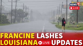 Francine Hurricane LIVE  Louisiana Hurricane LIVE  Francine Weakens And Moves Inland  N18G [upl. by Shaefer]