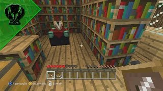 Minecraft Xbox 360 Bibliotecário  Guia de Conquista  Troféu Desatualizado [upl. by Nirmak643]