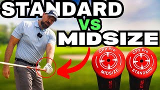 NEW MIDSIZE GOLF GRIPS VS STANDARD Part 2 [upl. by Arnulfo849]