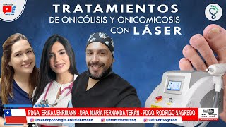 TRATAMIENTO DE ONICÓLISIS Y ONICOMICOSIS CON LÁSER  Podología Casos y Cosas [upl. by Nosniv475]