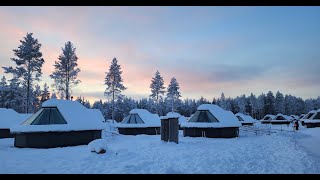 Apukka Resort In Rovaniemi Lapland [upl. by Okuy]