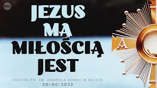 Jezus mą miłością jest  Adoracja Uwielbienie [upl. by Ennovihs493]