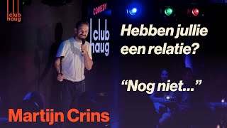 Relatie manifesteren  Martijn Crans ComedyClubHaug [upl. by Ydnil]