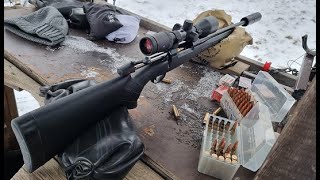 CZ 557 Eclipse Shooting range testing at 80m [upl. by Ecnedac]