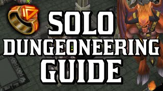 Solo Dungeoneering Guide Tips and Strategy for Fast DG XP Runescape 2014 [upl. by Kella]