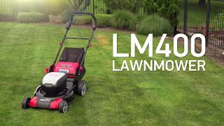 LM400 Cordless Lawnmower  battery powered lawnmower [upl. by Dopp]