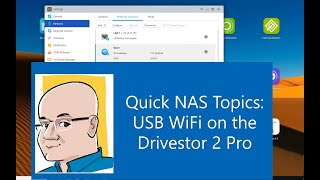 Quick NAS Topics USB WiFi on the DRIVESTOR 2 Pro [upl. by Thisbee142]