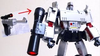 【トランスフォーマー 破壊大帝 メガトロン】っぽい人 マイトロンだ！ ヲタファのTF非正規 レビュー DX9 D09  Supreme Leader  Mightron [upl. by Ram]