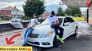 Mercedes AMG Ride😍London First Vlog🥰 [upl. by Ttelracs]