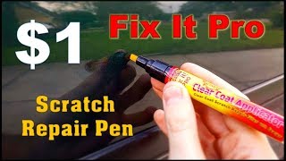 Random Reviews Ep42 1 Fix It Pro Car Scratch Repair Pen [upl. by Netsirhk]