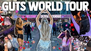 OLIVIA RODRIGO GUTS WORLD TOUR 🎸💜🦋 concert vlog ✨ nights 1 2 amp 3 Melbourne Australia  2024 🪩 [upl. by Babita467]