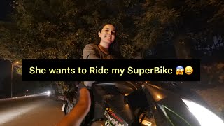 She wants to Ride My SuperBike  SahibNoor Singh [upl. by Auqenaj]