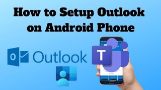 Intune Company Portal Setup  How to open company mail Outlook in Android  Microsoft OutlookTeams [upl. by Felipe821]