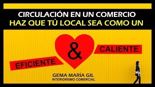 CIRCULACIÓN en un COMERCIO Zonas FRÍAS y CALIENTES [upl. by Ribble114]