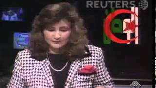 خبر الإنقلاب على المسار الإنتخابي في الجزائر 1992 [upl. by Jerrie]