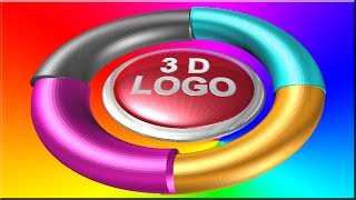 How To Create 3D Logo In Aurora 3D Animation Maker [upl. by Epilihp]