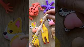 Satisfying Squishy Stretching Fun halloween funny squishy stretching shorts asmr trend [upl. by Sadler217]