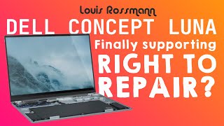 Louis Rosmanns thoughts on Dell sustainable laptop concept [upl. by Nilyad]