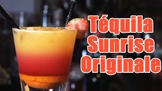 Cocktail Une Tequila sunrise [upl. by Lesoj]