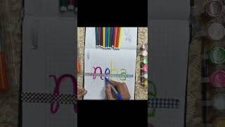 Cute and asthetic name ideas for projects and journals💕❤art calligraphy viralvideo drawing [upl. by Sitsuj]